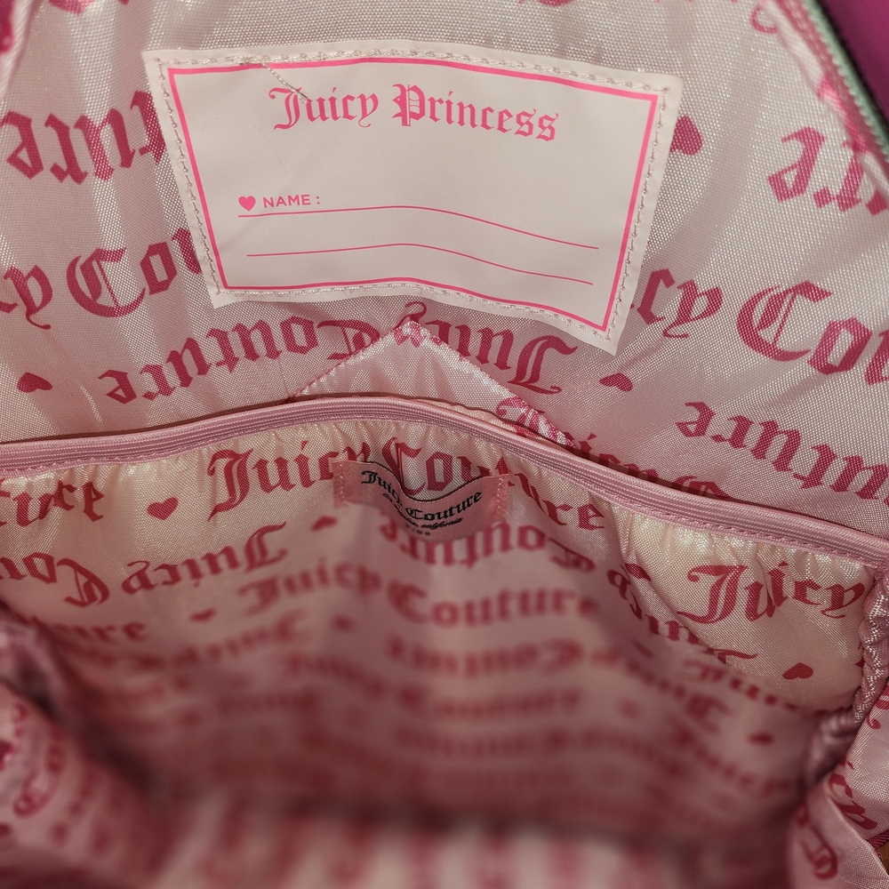 Juicy Couture Pink Quilted Backpack - Picture 9 of 10